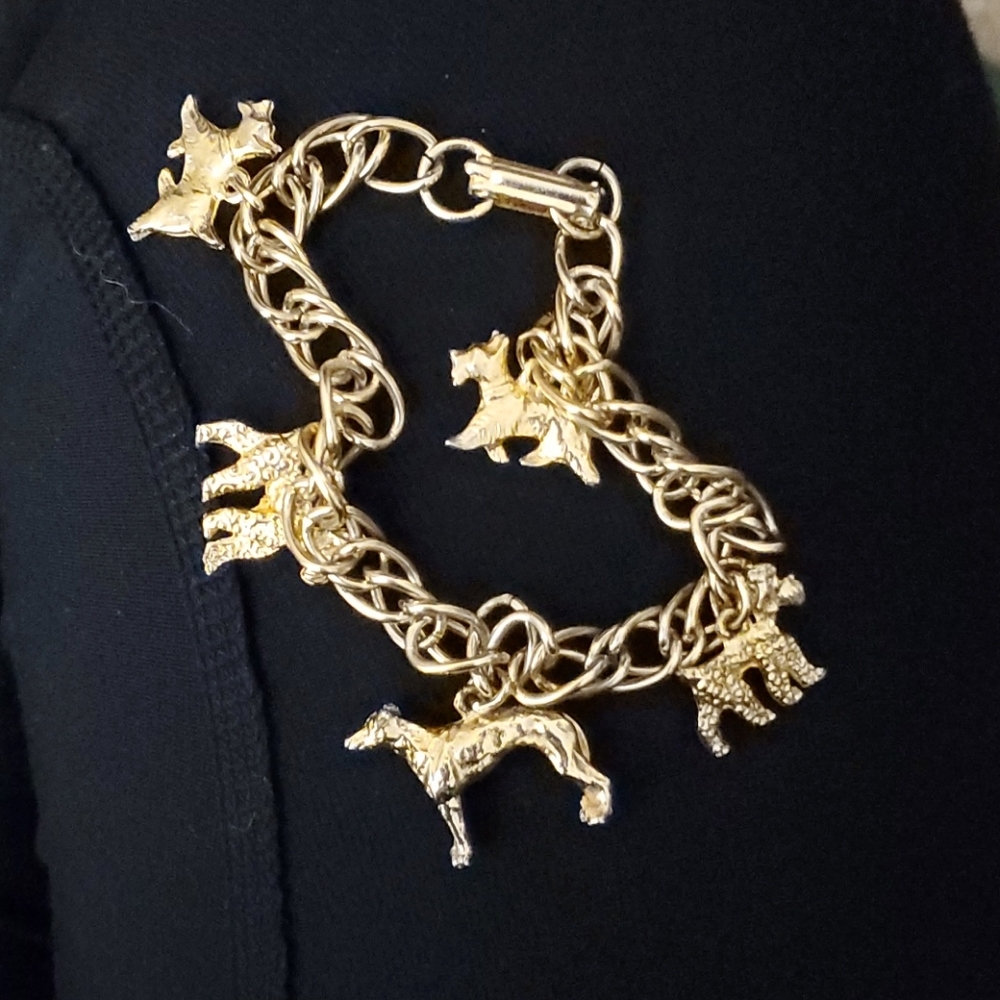 Dog Charm Bracelet